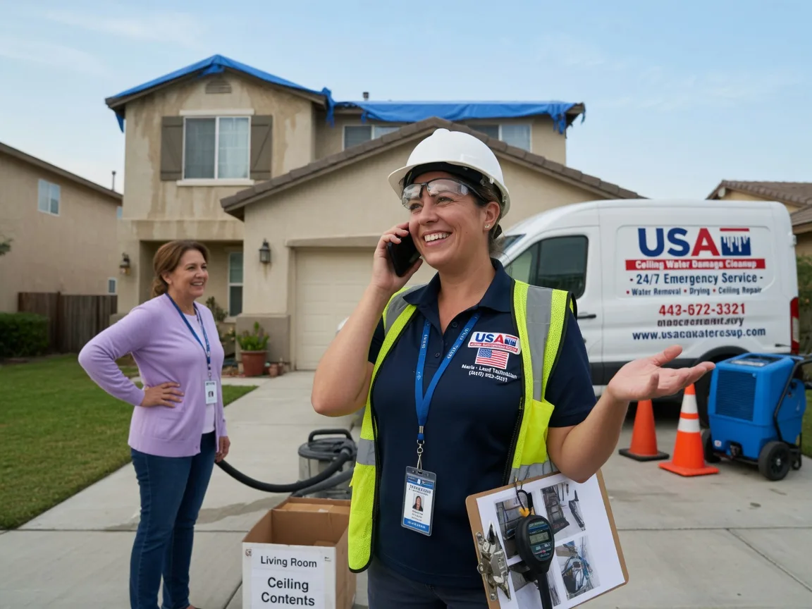 Ceiling Water Damage Restoration Zahl, ND FAQs